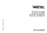 Varytec LED Studio 150 2900K User manual