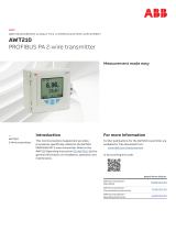 ABB AWT210 User manual