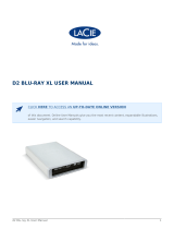 LaCie d2 Blu-ray XL User manual