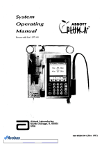 Abbott PLUM A + System Operating Manual