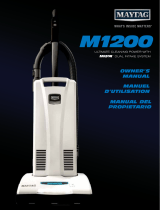 Maytag Smart Fill M1200 Owner's manual