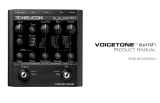 TC-Helicon Voicetone Synth User manual