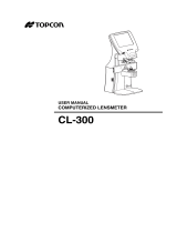Topcon CL-300 User manual