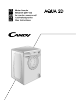 Candy AQUA 1042D1 User manual