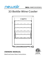 NewAir NWC033SS01 User manual