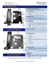 Polycom VVX 311 Quick Reference Manual