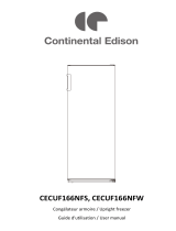 CONTINENTAL EDISON CECUF166NFS User manual