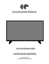 CONTINENTAL EDISON CELED32SABL20B3 User manual