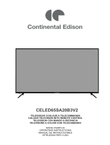 CONTINENTAL EDISON CELED65SA20B3V2 User manual