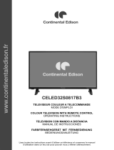 CONTINENTAL EDISON CELED32S0817B3 User manual