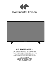 CONTINENTAL EDISON CELED55SA20B3 User manual