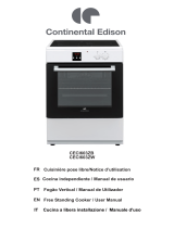 CONTINENTAL EDISON CECI603ZW User manual