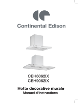 CONTINENTAL EDISON CEH9062IX User manual