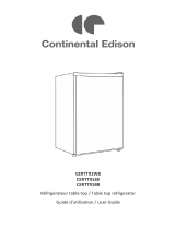CONTINENTAL EDISON CERTT91W8 User manual