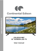 CONTINENTAL EDISON CELED3219B7 User manual