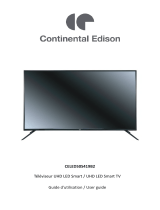 CONTINENTAL EDISON CELED43S419B2 User manual