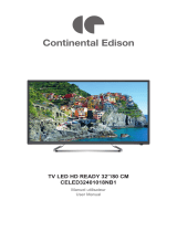 CONTINENTAL EDISON CELED32401018NB1 User manual