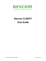 Dexcom CLARITY Diabetes Management Software User guide