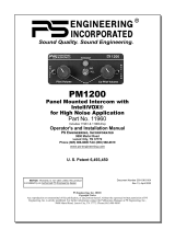 PS Engineering PM1200 User manual