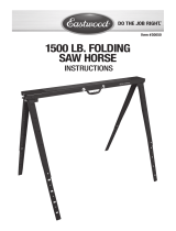 Eastwood1500 Lb Metal Saw Horse