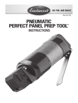 Eastwood Pneumatic Perfect Panel Prep Tool Butt Weld Helper Operating instructions