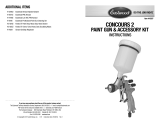 EastwoodConcours 2 Single HVLP Paint Gun Kit in Aluminum Case