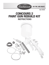 EastwoodConcours 2 Paint Gun Rebuild Kit