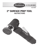 Eastwood 2 Inch Surface Prep Tool Operating instructions