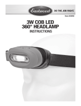 Eastwood3W COB LED 360 Degree Headlamp