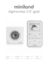 Miniland digimonitor 2.4" gold User manual