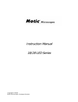 Motic 18 & 28 Series User manual