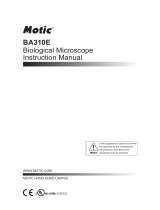 Motic BA310E Series User manual