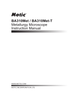 Motic BA310MET Series User manual
