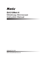 Motic BA310MET H User manual