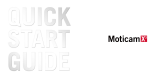 Motic Moticam X3 Quick start guide