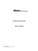 Motic SFC3 Series User manual