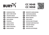 BURY CC 9048 Owner's manual