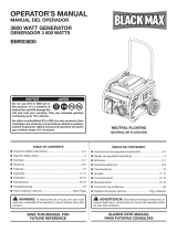 Black Max BM903600 Owner's manual