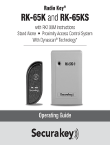 Secura Key RK100M User manual