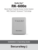Secura Key RK600e Installation guide