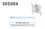 Secura QST25 Installation guide