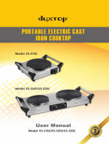 duxtop ES-3203 User manual