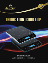 duxtop 9600LS, 9610LS Induction Cooktop User manual