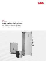 ABB DCS880 series Quick Manual