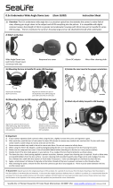 Sealife DC-Series 0.5x Wide Angle Dome Lens (SL050) User manual