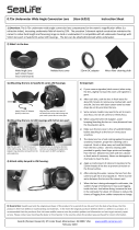 Sealife DC-Series 0.75x Wide Angle Conversion Lens (SL051) User manual