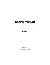 VIA Technologies EPIA-N User manual