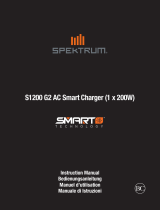 Spektrum SPMXC2020 S1200 G2 AC 1x200W Smart Charger Owner's manual