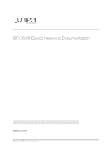 Juniper QFX3500 User manual