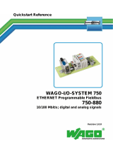 WAGO 750-880 Quickstart Reference
